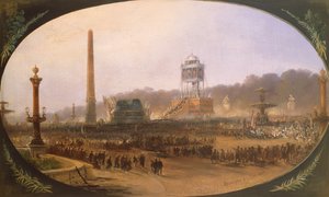 Offrens begravning i juni 1848