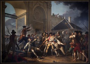 Den unga Desilles heroiska mod, 1791