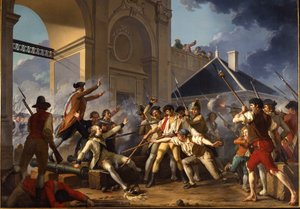 Den unge Désilles heroiska mod, 31 augusti 1790, i Nancy-affären, 1794