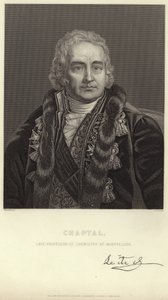 Porträtt av Jean-Antoine Chaptal av Jean Jacques Francois Monanteuil