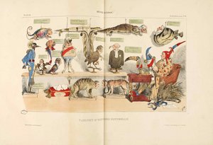 Animal Kingdom Animal Kingdom. Från La Caricature, 1833.
