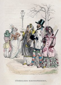 Kvinnors klädfrihet, 1840-talet.