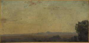 Italienskt landskap, mellan 1859 och 1864 (olja på duk)