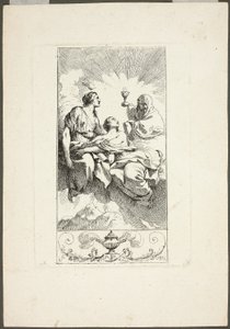Teologins tre dygder av Jean Jacques Lagrenee