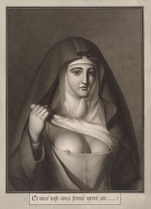 Och vi kommer också att vara mödrar för att...!, 1794. av Jean Jacques Lequeu