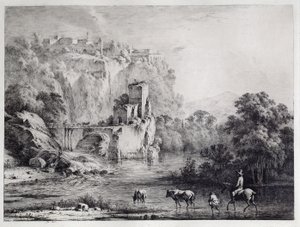 En ryttare, 1800 av Jean Jacques de Boissieu