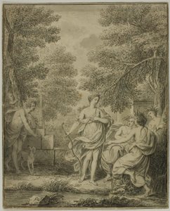 Diana och Actaeon