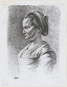 Barnsköterskan Josephine, 1770. av Jean Jacques de Boissieu