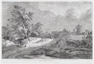 Vetefält, 1772. av Jean Jacques de Boissieu
