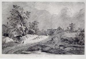 Vetefält, 1772 av Jean Jacques de Boissieu