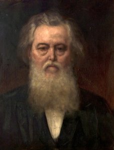 Dr John Chapman, ca 1885 (olja på duk) av Jean Joseph Benjamin (after) Constant