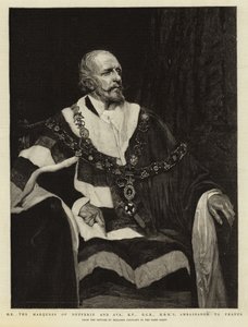 H E Marquess of Dufferin och Ava, KP, GCB, HBM:s ambassadör i Frankrike