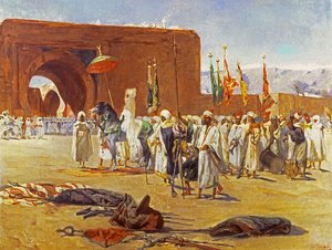 Morisk procession av Jean Joseph Benjamin Constant