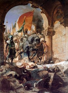 Mehmet II:s intåg i Konstantinopel, 1876.