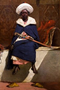 Den marockanske kalifen Tahamy av Jean Joseph Benjamin Constant
