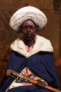 Den marockanske kalifen Tahamy av Jean Joseph Benjamin Constant