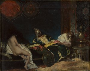 Den serbiska konkubinen En sändning från Serbien, 1876.