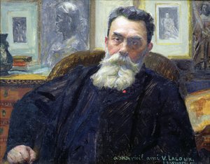 Porträtt av Victor A. Laloux (1850-1937) 1911