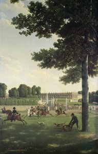 The Open Space framför Grand Trianon, 1810