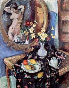 Stilleben med en spegel, 1912 av Jean Joveneau