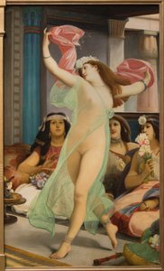 Orientalisk dansare i ett harem
