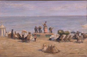 Sommar på stranden av Jean Laurent