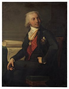 Porträtt av Friedrich Karl Ludwig, hertig av Schleswig-Holstein-Sonderburg-Beck 1757-1816, 1798
