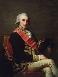 Amiral Lord George Brydges Rodney av Jean-Laurent Mosnier
