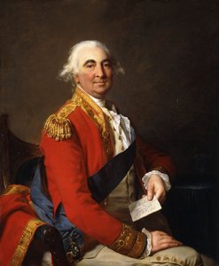 Porträtt av William Petty, 2nd Earl of Shelburne, 1st Marquis of Lansdowne