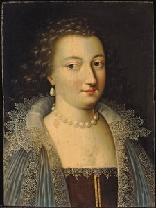 Porträtt av en dam, förmodligen Marie de Rohan-Montbazon, hertiginna av Luynes sedan av Chevreuse
