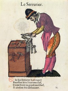 Låssmeden (färggravyr)