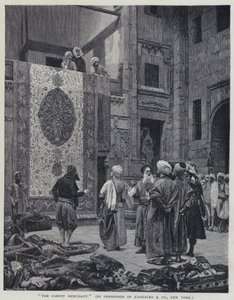 The Carpet Merchant (litho)