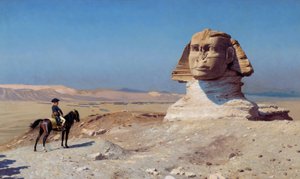 Bonaparte före sfinxen av Jean Leon Gerome