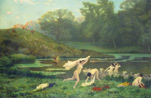 Diane och Acteon av Jean Leon Gerome