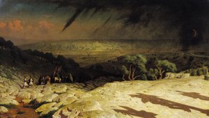 Jerusalem (Golgota, Consummatum Est, Korsfästelsen) 1867 (olja på duk) av Jean Leon Gerome