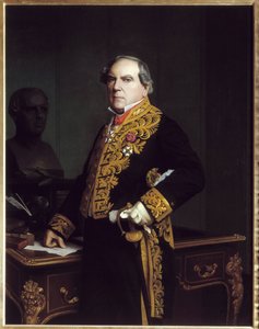 Porträtt av Amedee Thierry (1797-1873), fransk journalist och historiker. Målning av Jean Leon Gerome (1824-1904) av Jean Leon Gerome