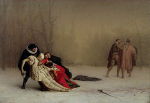 Duellen efter maskeraden av Jean Leon Gerome