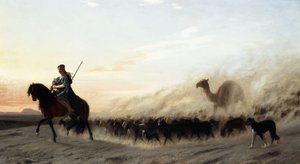 Den syriske herden, 1865 av Jean Leon Gerome