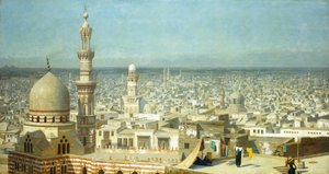 Utsikt över Kairo, av Jean Leon Gerome