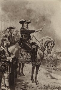 Marlborough at Blenheim (fotogravyr) av Jean Leon Gerome Ferris