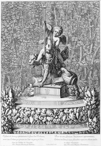 Fontän med rikedomens geni, Versailles, 1676 av Jean Lepautre