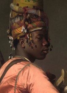 Svart Bashi-Bazouk av Jean Leon Gerome