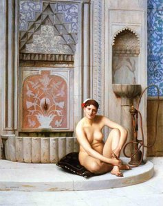 Franska:  Odalisque av Jean Leon Gerome