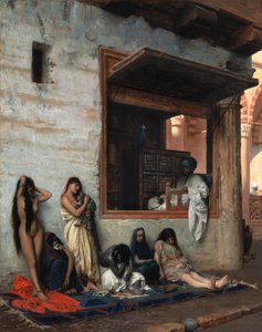 Slavmarknaden av Jean Leon Gerome