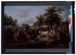 Bymässan av Jean Louis (1744 1829) De Marne