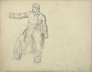Studie av en artillerist av Jean Louis André Théodore Géricault