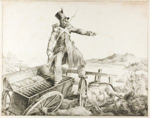 Artillerikassunen av Jean Louis André Théodore Géricault