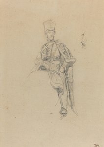 En fransk husar av Jean Louis Ernest Meissonier