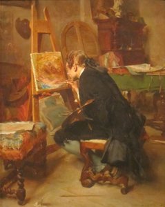 En målare av Jean Louis Ernest Meissonier