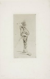 Punchinello av Jean Louis Ernest Meissonier